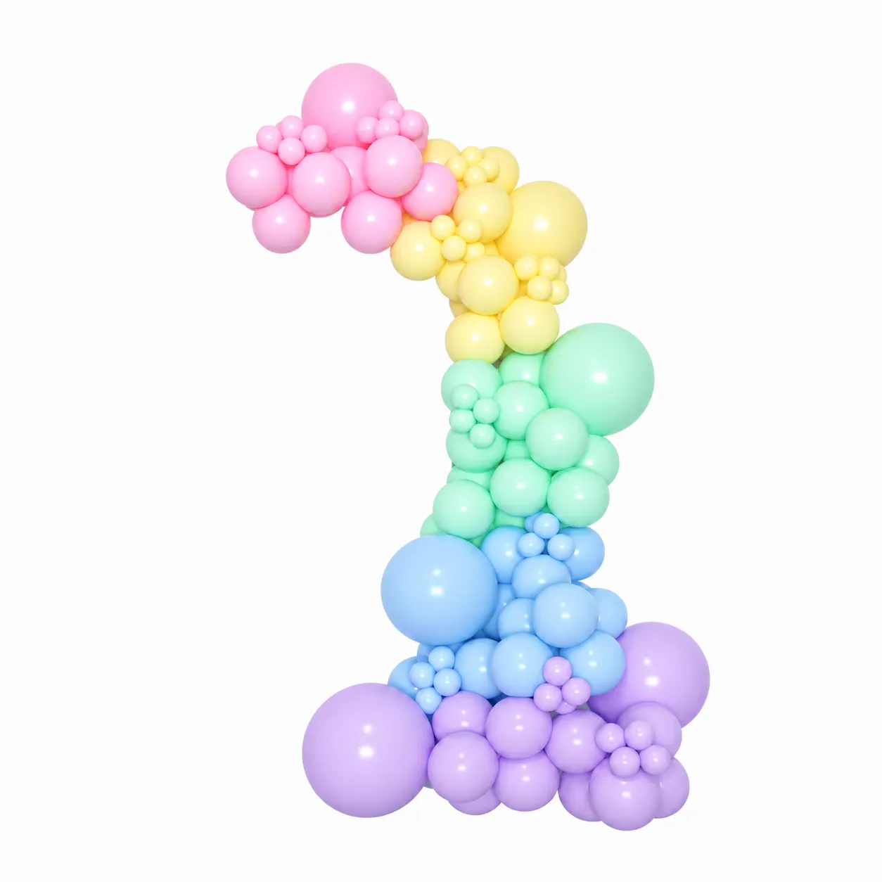 Custom Balloon Garland from Juegalandia