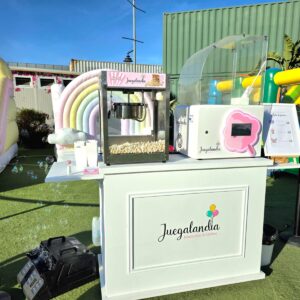 Palomitas y algodon azucar